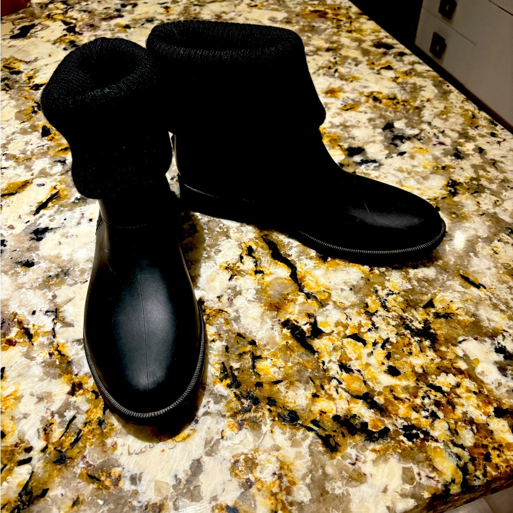 Salvetore Ferragamo black boots